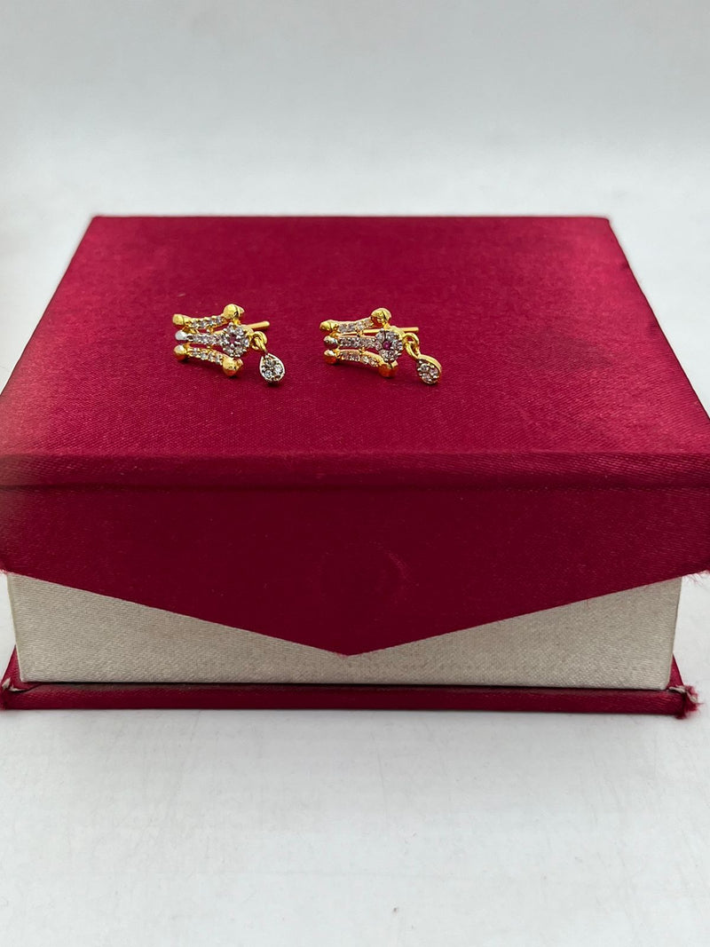 1 GRAM GOLD LADIES EARING FOR WOMEN DESIGN A-26