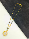 1 GRAM GOLD LADIES MANGALSUTRA FOR WOMEN DESIGN A-28