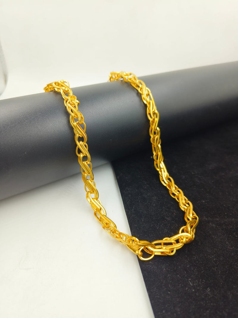 1 GRAM GOLD CHAIN FOR MEN DESIGN A-389