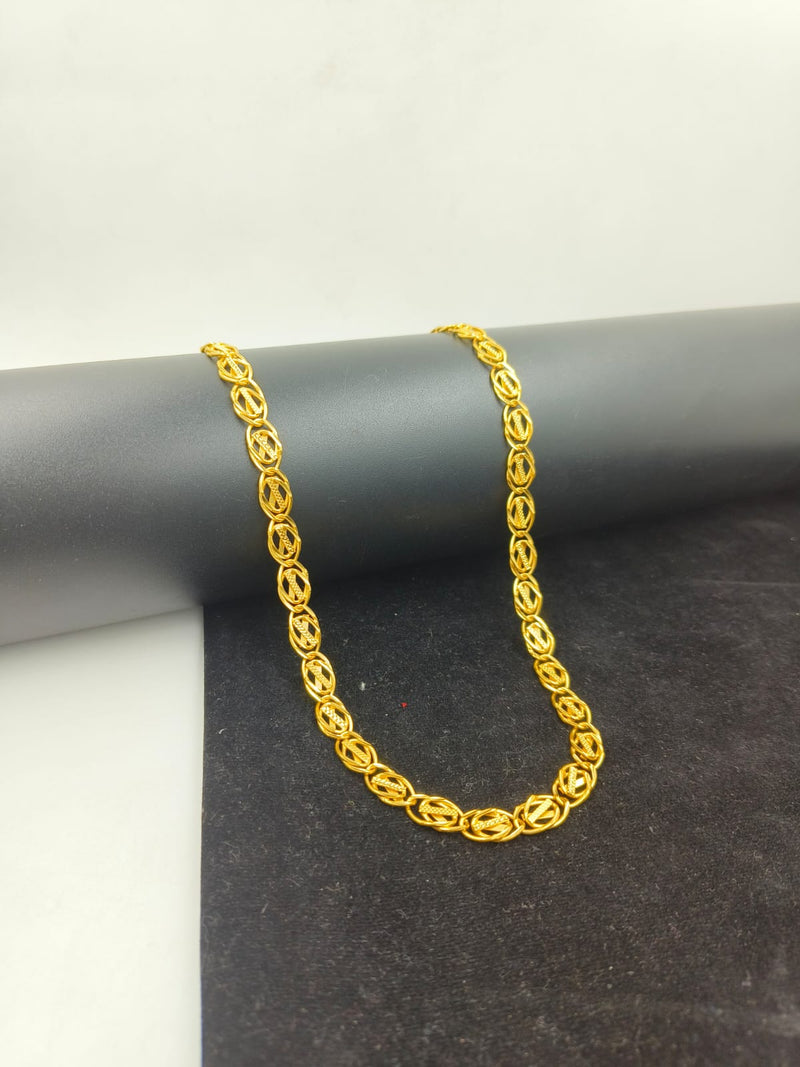 1 GRAM GOLD CHAIN FOR MEN DESIGN A-391