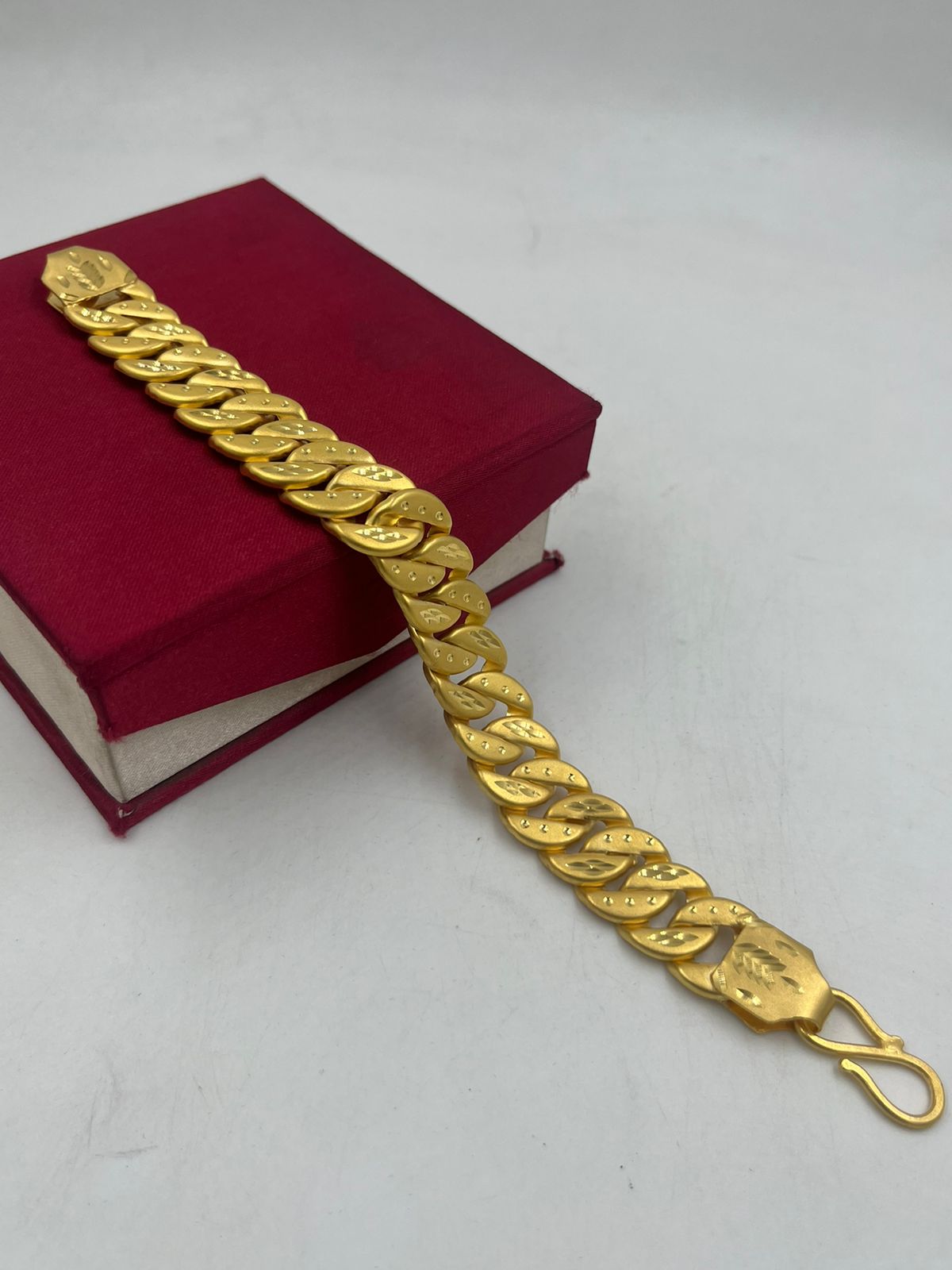 Buy quality 1 gram gold forming two line mangalsutra bracelet mga - bre0077  in Amreli