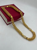 1 GRAM GOLD INDO CHAIN FOR MEN DESIGN A-413