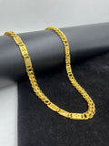 1 GRAM GOLD NAWABI AND GOL KADI CHAIN FOR MEN DESIGN A-415