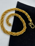 1 GRAM GOLD GOP CHAIN FOR MEN DESIGN A-518