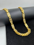 1 GRAM GOLD FORMING KOHLI WITH NAWABI CHAIN FOR MEN DESIGN A-520