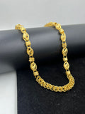 1 GRAM GOLD INDO WITH KOYLI CHAIN FOR MEN DESIGN A-525