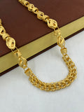 1 GRAM GOLD INDO WITH KOYLI CHAIN FOR MEN DESIGN A-525