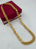 1 GRAM GOLD INDO WITH KOYLI CHAIN FOR MEN DESIGN A-525