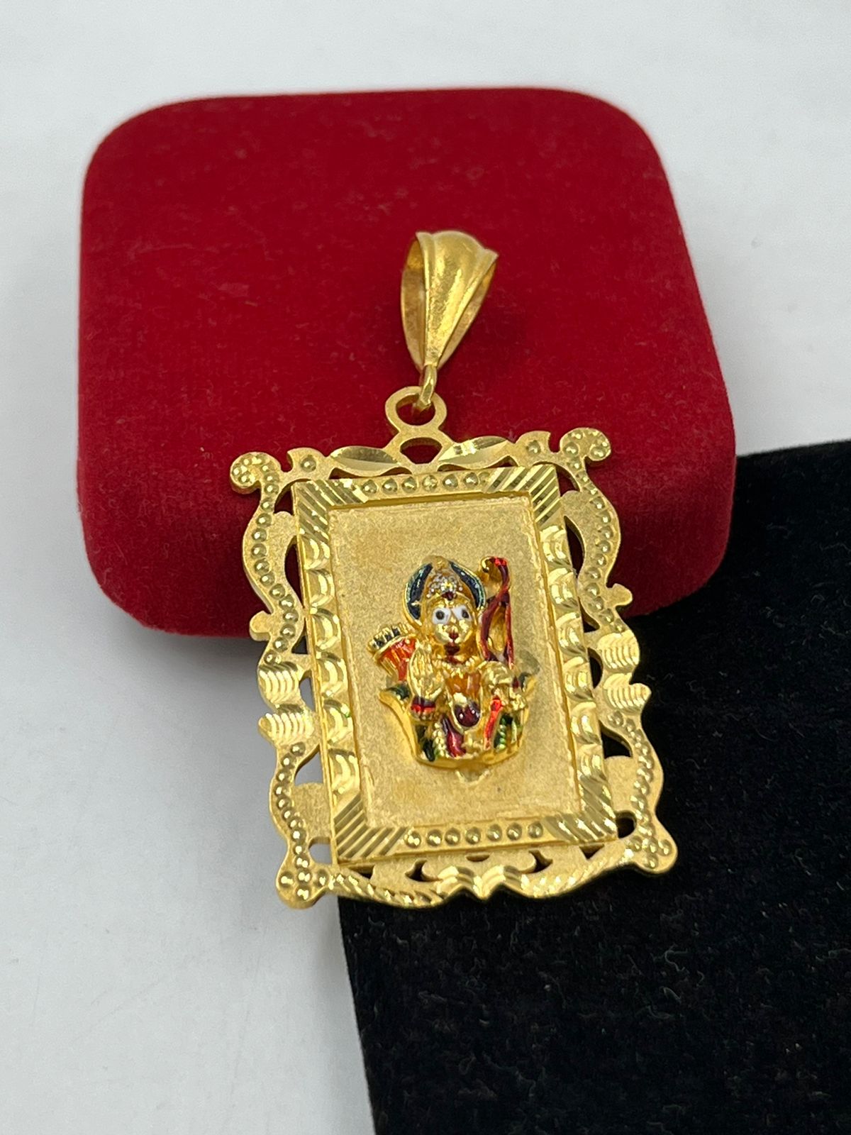 पुरुषों के लिए 1 ग्राम श्री रामजी पेंडेंट डिज़ाइन A-310