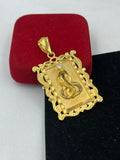1 GRAM GOLD GOGA MAHARAJ PENDANT FOR MEN DESIGN A-318