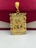 1 GRAM GOLD KRISHNA PENDANT FOR MEN DESIGN A-320