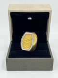 1 GRAM GOLD OM (AUM) RING FOR MEN DESIGN A-648