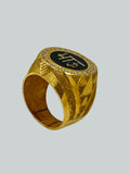 1 GRAM GOLD PLATED BHAI RING FOR MEN DESIGN A-678