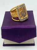 1 GRAM GOLD SHREE RING FOR MEN DESIGN A-699