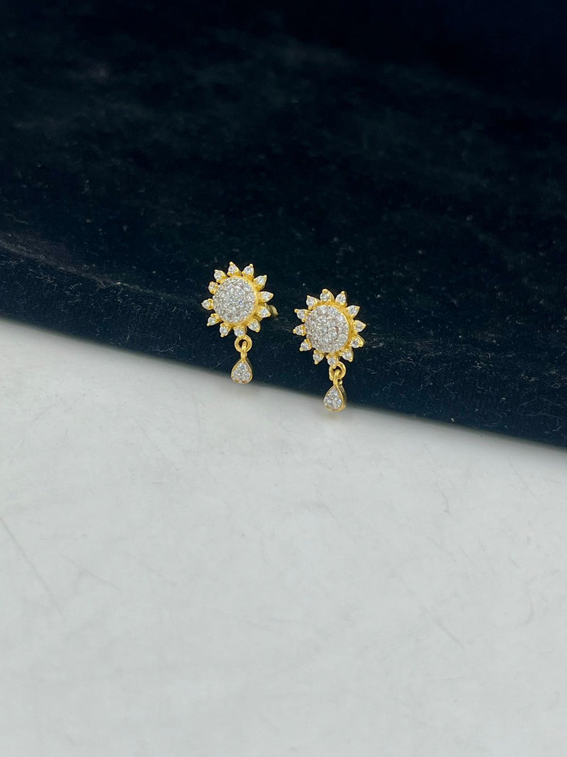 1 GRAM GOLD LADIES EARING FOR WOMEN DESIGN A-36