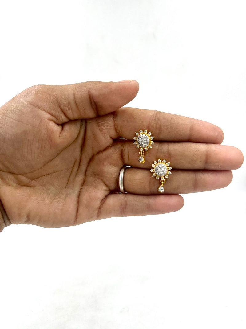1 GRAM GOLD LADIES EARING FOR WOMEN DESIGN A-36