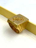 1 GRAM GOLD KANAIYA RING FOR MEN DESIGN A-731