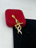 1 GRAM GOLD FORMING KRISHNA FLUTE PENDANT FOR MEN DESIGN A-327