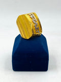 1 GRAM GOLD MAHADEV RING FOR MEN DESIGN A-757