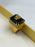 1 GRAM GOLD MAA RING FOR MEN DESIGN A-773