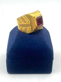 1 GRAM GOLD DIAMOND RING FOR MEN DESIGN A-788