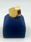 1 GRAM GOLD DIAMOND RING FOR MEN DESIGN A-789