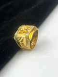 1 GRAM GOLD PLATED EXPENSIVE LOOKING DESIGN HIGH QUALITY RING FOR MEN DESIGN A-865