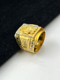 1 GRAM GOLD RADHA KRISHNA RING FOR MEN DESIGN A-872