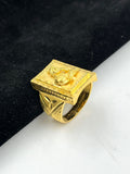 1 GRAM GOLD KRISHNA RING FOR MEN DESIGN A-896