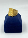 1 GRAM GOLD PLATED RING FOR MEN DESIGN A-904