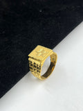 1 GRAM GOLD PLATED RING FOR MEN DESIGN A-914