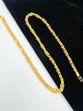 1 GRAM GOLD FORMING ROUND CHAIN FOR MEN DESIGN A-564