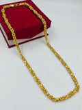 1 GRAM GOLD FORMING ROUND CHAIN FOR MEN DESIGN A-564
