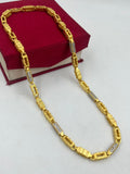 1 GRAM GOLD FORMING NEW DESIGN DIAMOND CHAIN FOR MEN DESIGN A-576