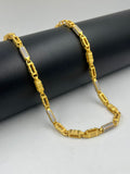 1 GRAM GOLD FORMING NEW DESIGN DIAMOND CHAIN FOR MEN DESIGN A-576
