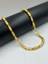 1 GRAM GOLD PLATED DIAMOND CHAIN FOR MEN DESIGN A-582