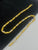 1 GRAM GOLD FULLY DIAMOND CHAIN FOR MEN DESIGN A-589