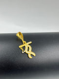 1 GRAM GOLD FORMING KRISHNA FLUTE PENDANT FOR MEN DESIGN A-36