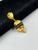 1 GRAM GOLD RUDRAKSHA PARA PENDANT FOR MEN DESIGN A-362