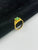 1 GRAM GOLD GREEN DIAMOND RING FOR MEN DESIGN A-947