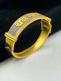 1 GRAM GOLD RAJA MELDI DIAMOND KADA FOR MEN DESIGN A-21