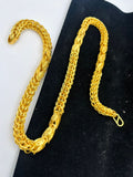 1 GRAM GOLD INDO CHAIN FOR MEN DESIGN A-606