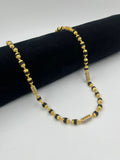 1 GRAM GOLD FORMING RUDRAKSHA MALA FOR MEN DESIGN A-72