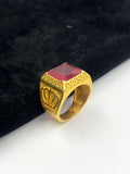 1 GRAM GOLD FORMING DIAMOND RING FOR MEN DESIGN A-962