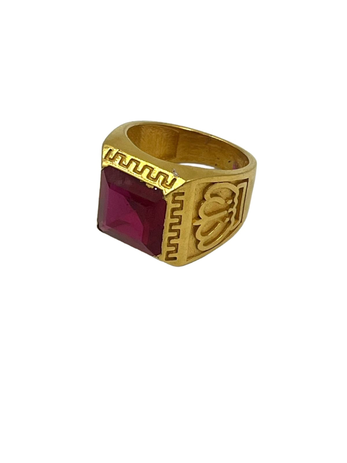 1 GRAM GOLD FORMING DIAMOND RING FOR MEN DESIGN A-962