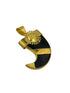 1 GRAM GOLD FORMING SURYA NAIL PENDANT FOR MEN DESIGN A-110