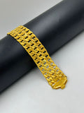1 GRAM GOLD FORMING 3 LINE POKAL BRACELET FOR MEN DESIGN A-311