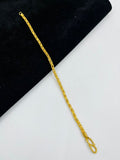1 GRAM GOLD FORMING BRACELET FOR MEN DESIGN A-316