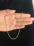 1 ग्राम गोल्ड लेडीज चेन, महिलाओं के लिए चेन, डिजाइन A-12