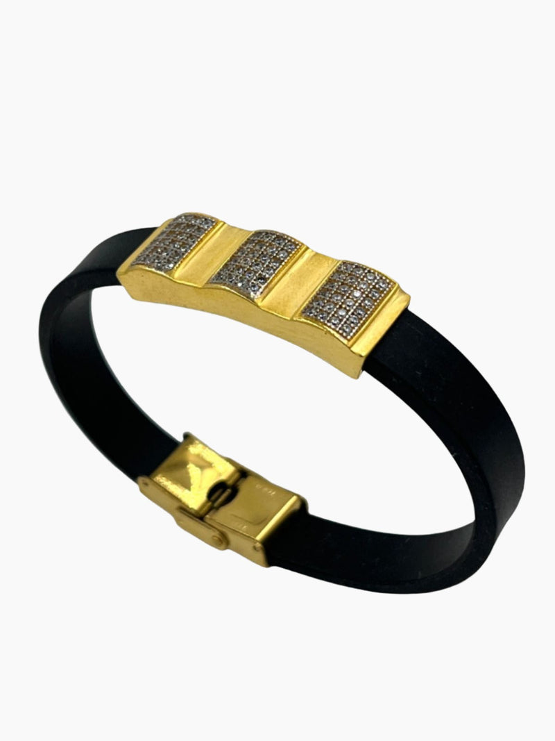1 GRAM GOLD BELT BRACELET FOR MEN DESIGN A-331